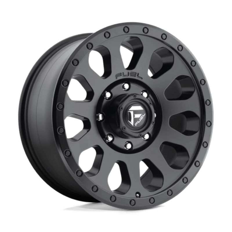 Llanta Fuel D579 Vector 20x9" 8x165.1 ET1 Flat Black