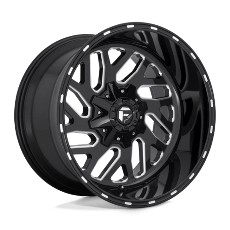 Llanta Fuel D581 Triton 20x9" 6x135/139.7 ET1 Gloss Black Milled
