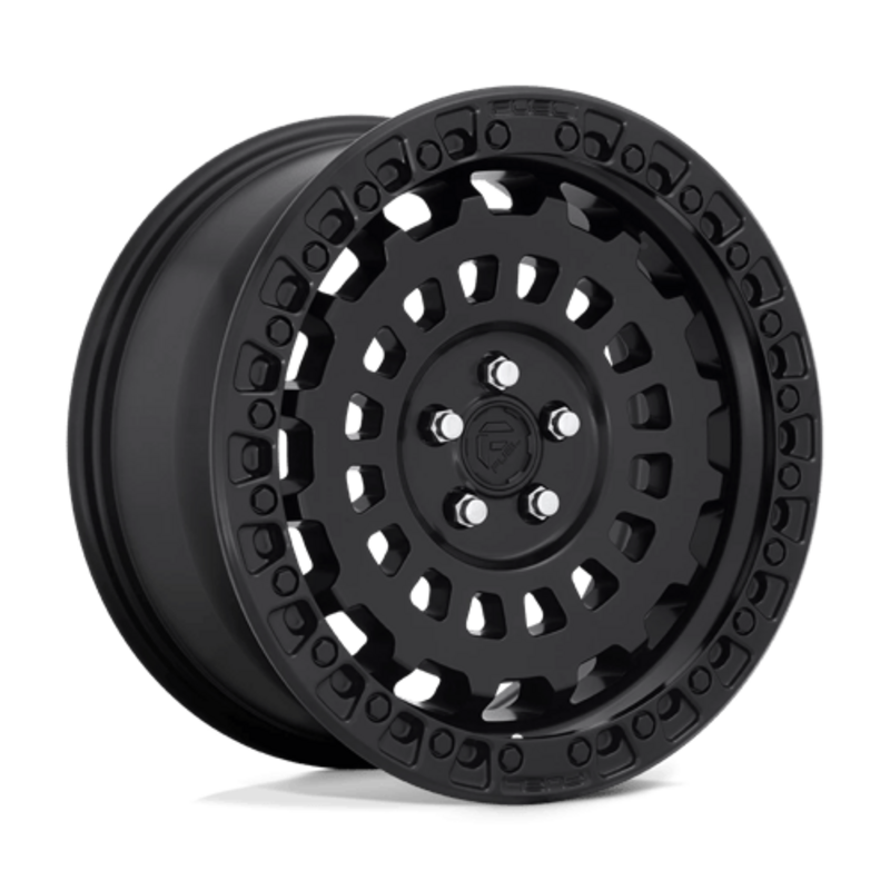 Llanta Fuel D633 Zephyr 17x8" 5x127/139.7 ET38 Flat Black