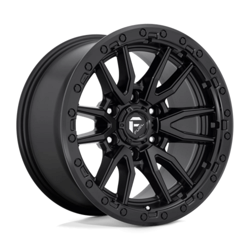 Llanta Fuel D679 Rebel 18x9" 6x139.7 ET1 Flat Black