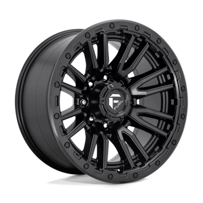 Llanta Fuel D679 Rebel 20x10" 8x180 ET-18 Flat Black