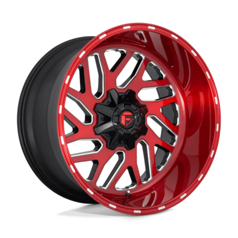 Llanta Fuel D691 Triton 20x10" 5x114.3/127 ET-18 Candy Red Milled