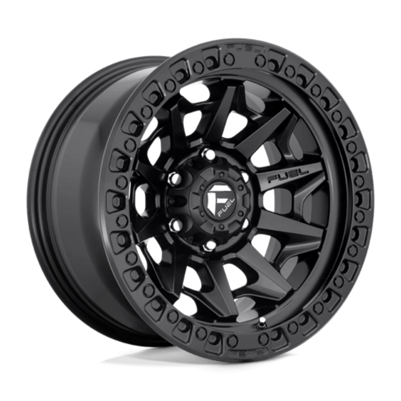 Llanta Fuel D694 Covert 17x9" 6x139.7 ET-12 Flat Black
