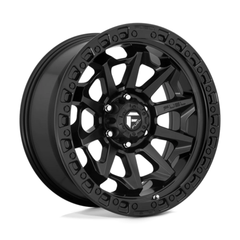 Llanta Fuel D694 Covert 20x10" 6x139.7 ET-18 Flat Black