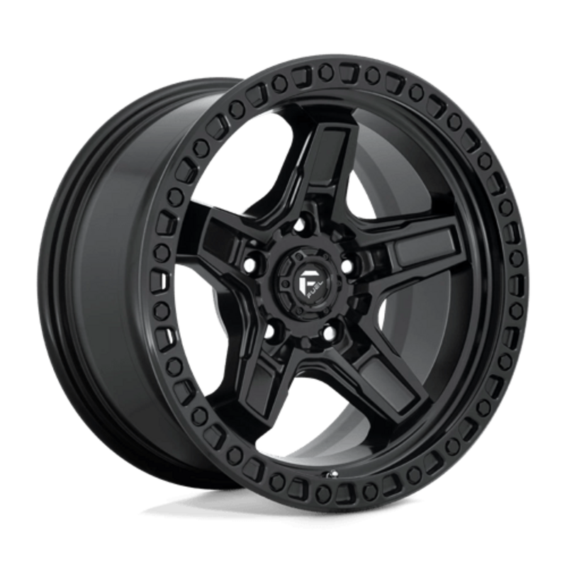 Llanta Fuel D697 Kicker 17x9" 5x127 ET-12 Flat Black