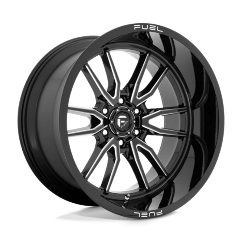 Llanta Fuel D761 Clash 22x12" 6x139.7 ET-44 Gloss Black Milled
