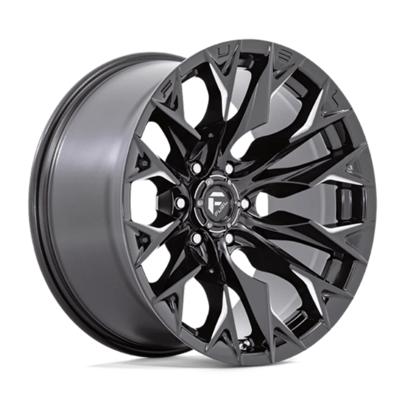 Llanta Fuel D803 Flame 20x10" 6x135 ET-18 Gloss Black Milled