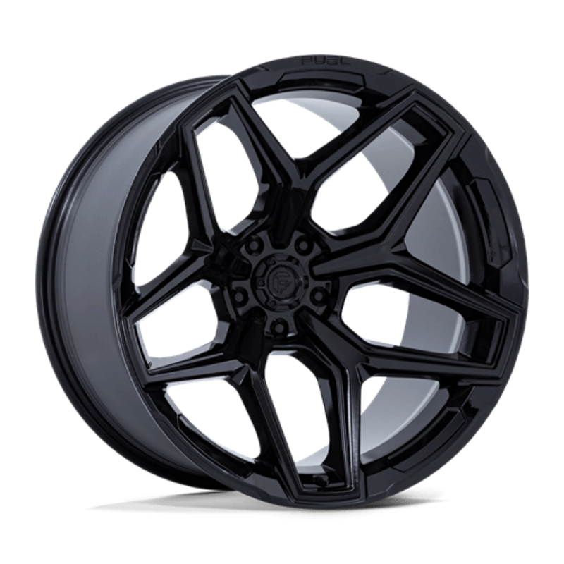 Llanta Fuel Flux 20x8.5" 6x139.7 ET45 Gloss Black