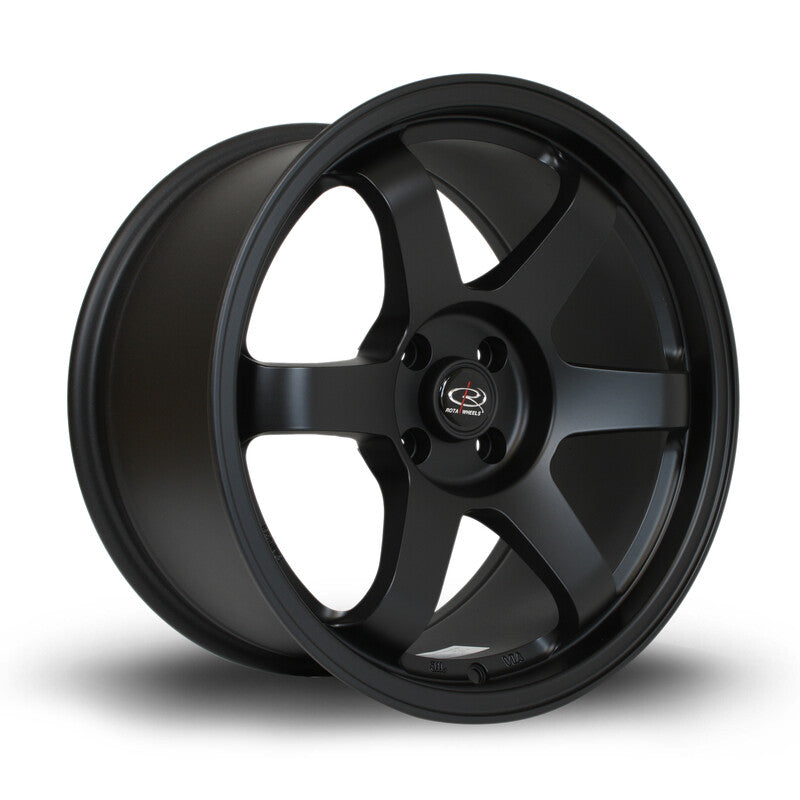 Llanta Rota Grid 17x9" 5x100 ET30 Flat Black