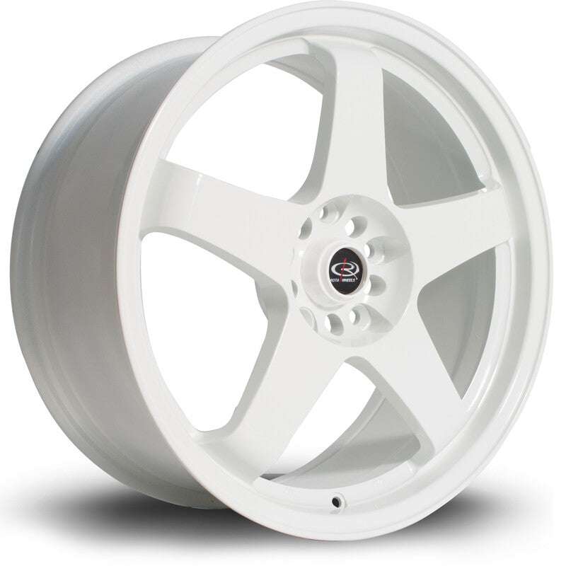 Llanta Rota GTR 18x8.5" 5x114.3 ET35 White