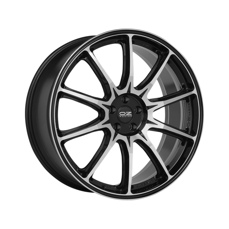 Llanta OZ Hyper XT HLT 22x11" 5x120 ET38 Gloss Black, Machined Spokes