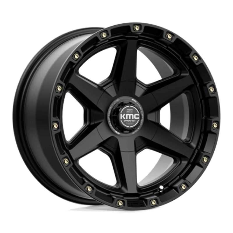 Llanta KMC KM101 Tempo 17x9" 5x127/139.7 ET00 Satin Black