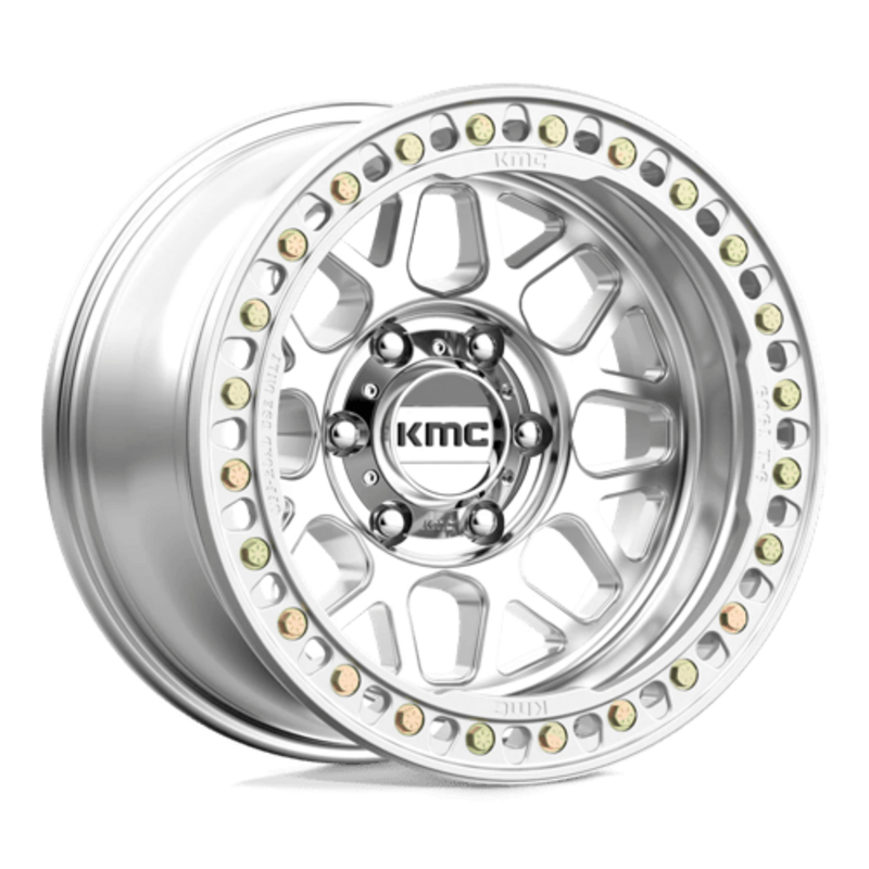 Llanta KMC KM235 Grenade Crawl Beadlock 17x9" 6x139.7 ET-38 Machined