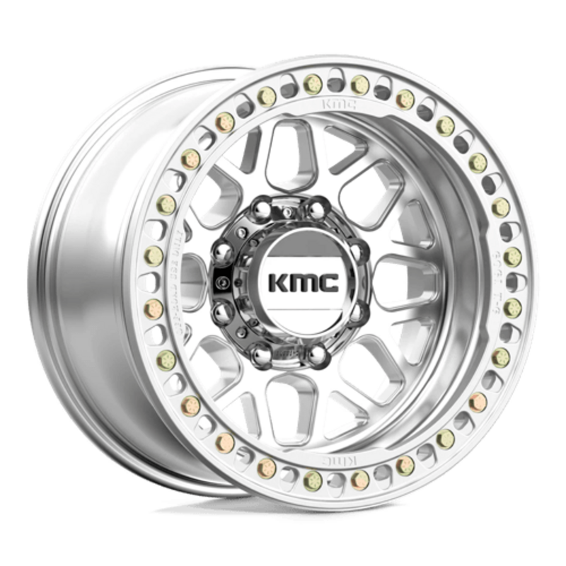 Llanta KMC KM235 Grenade Crawl Beadlock 17x9" 8x165.1 ET-38 Machined