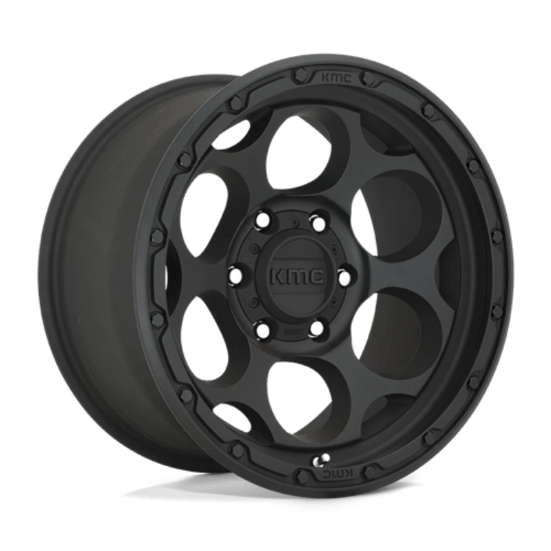 Llanta KMC KM541 Dirty Harry 17x8.5" 5x127 ET0 Textured Black
