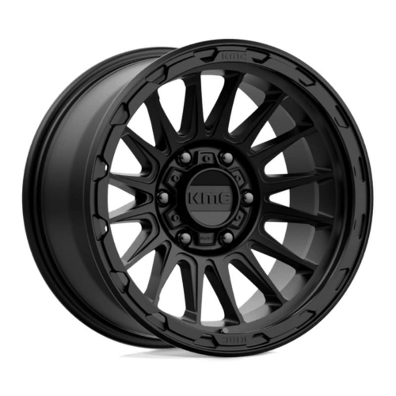 Llanta KMC KM542 Impact 17x9" 6x139.7 ET-12 Satin Black