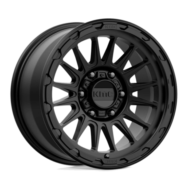 Llanta KMC KM542 Impact 17x9" 6x139.7 ET18 Satin Black