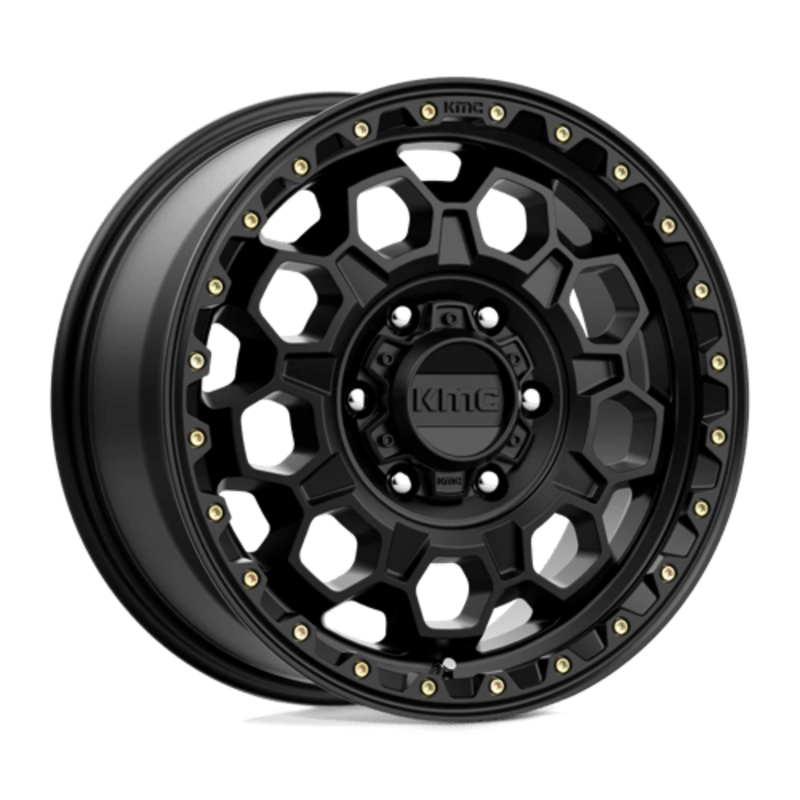 Llanta KMC KM545 Trek 17x8" 6x139.7 ET35 Satin Black