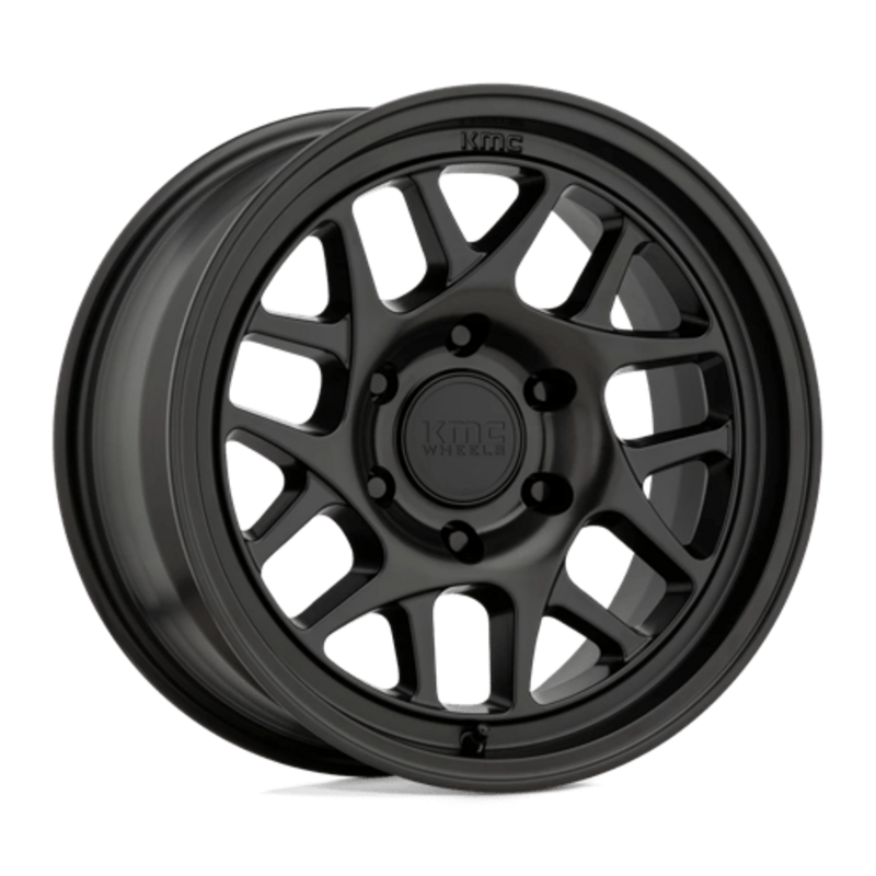 Llanta KMC KM717 Bully OL 17x8.5" 6x139.7 ET0 Satin Black
