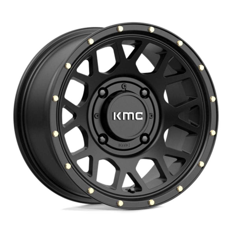 Llanta KMC KS135 Grenade UTV 14x7" 4x156 ET10 Satin Black