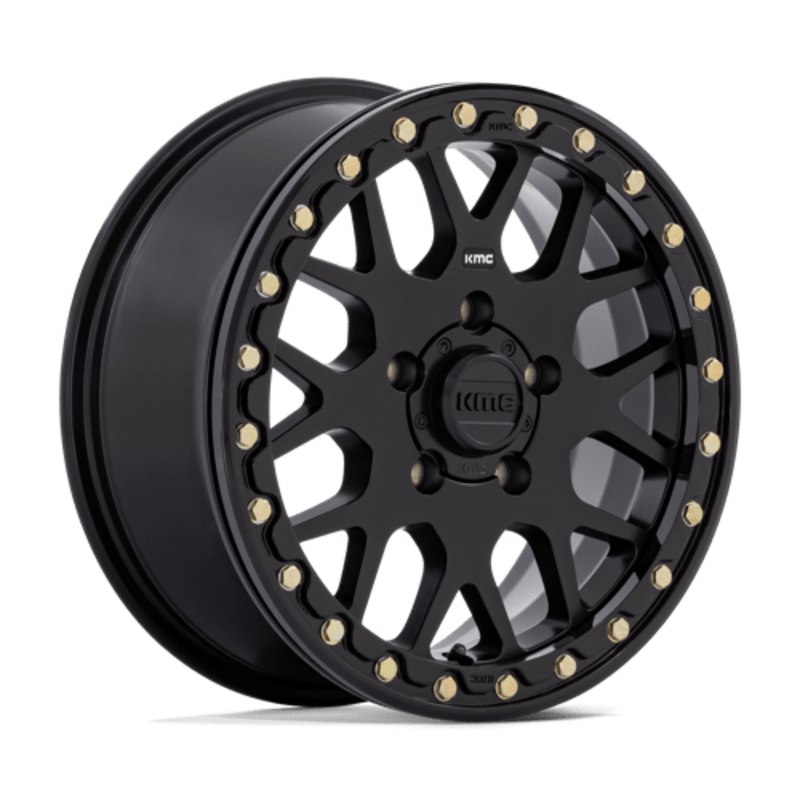 Llanta KMC KS235 Grenade UTV Beadlock 15x6" 5x114.3 ET38 Satin Black