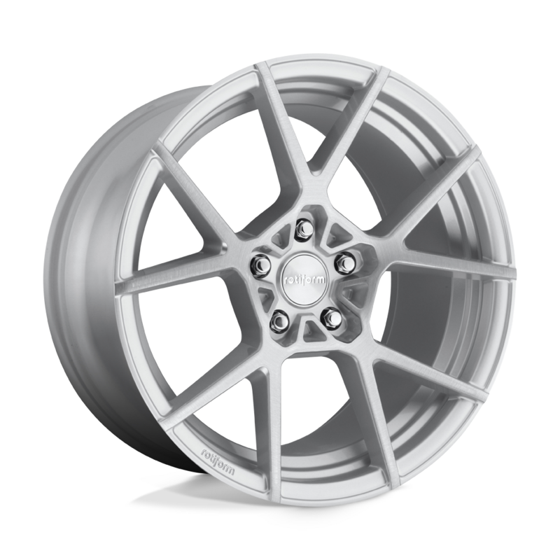 Llanta Rotiform R138 KPS 19x8.5" 5x112 ET45 Gloss Silver Brushed
