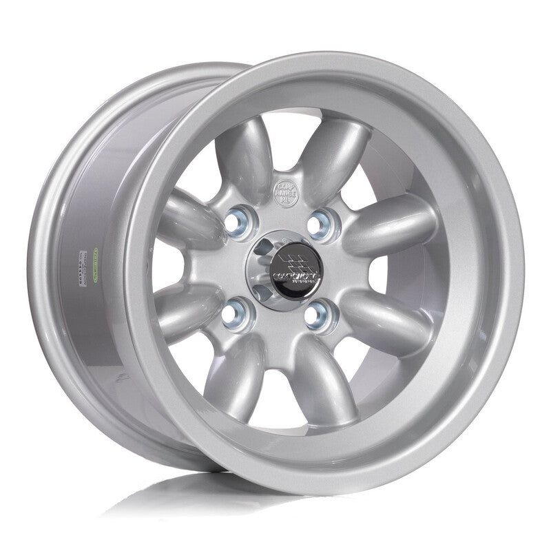 Llanta Compomotive ML 1381 13x8" 4x108 ET-12 Silver (Ford - 63.5 Mm)