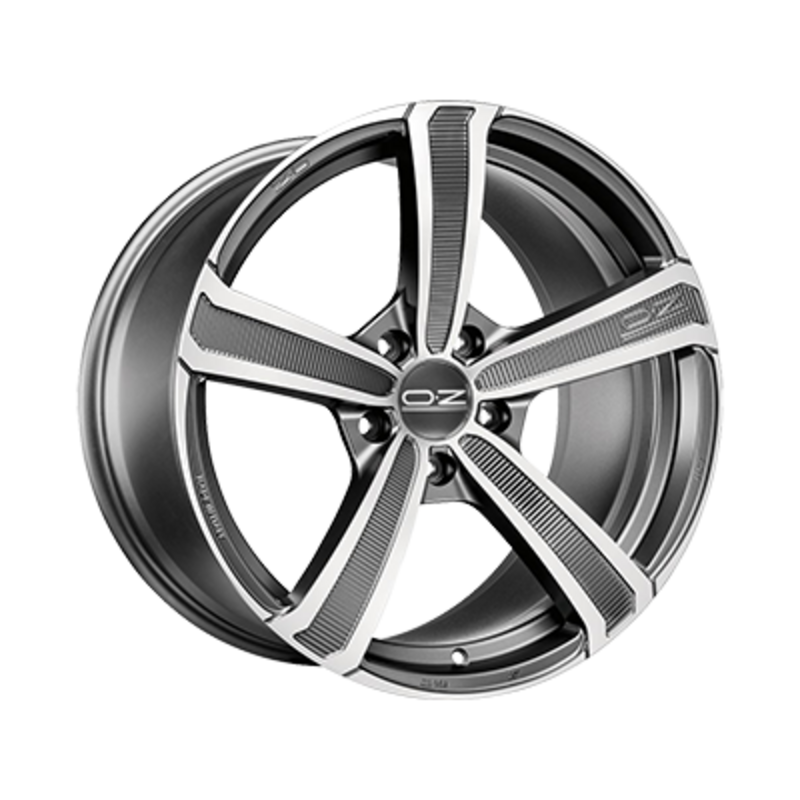 Llanta OZ Montecarlo HLT 22x9.5" 5x112 ET54 Matt Dark Graphite