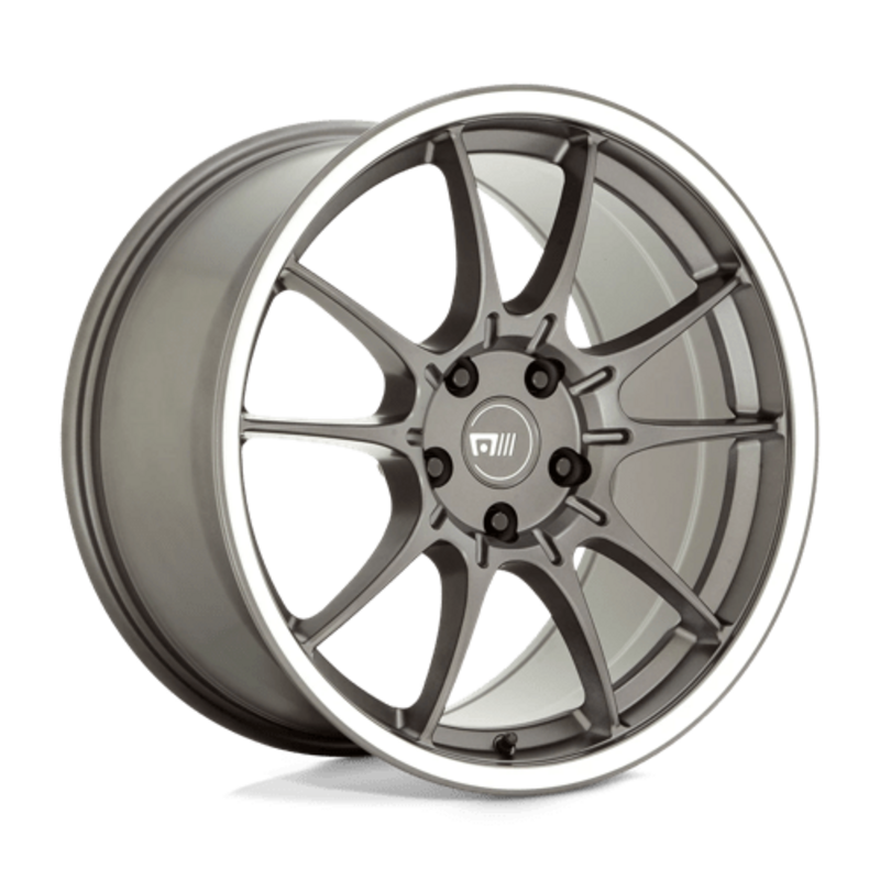 Llanta Motegi MR152 SS5 19x8.5" 5x108 ET42 Gunmetal, Machined Lip