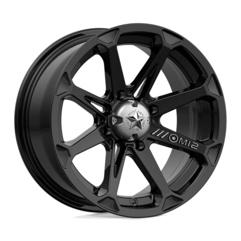 Llanta MSA Offroad M12 Diesel UTV 14x7" 4x156 ET10 Gloss Black