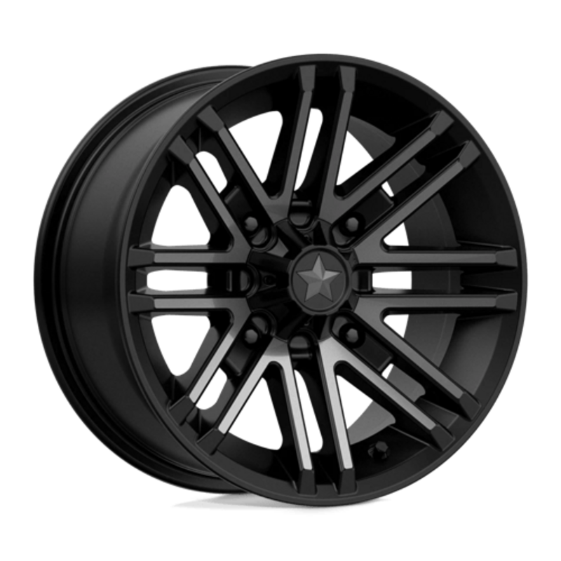 Llanta MSA Offroad M40 Rogue UTV 14x7" 4x137 ET10 Satin Black, Titanium Tint
