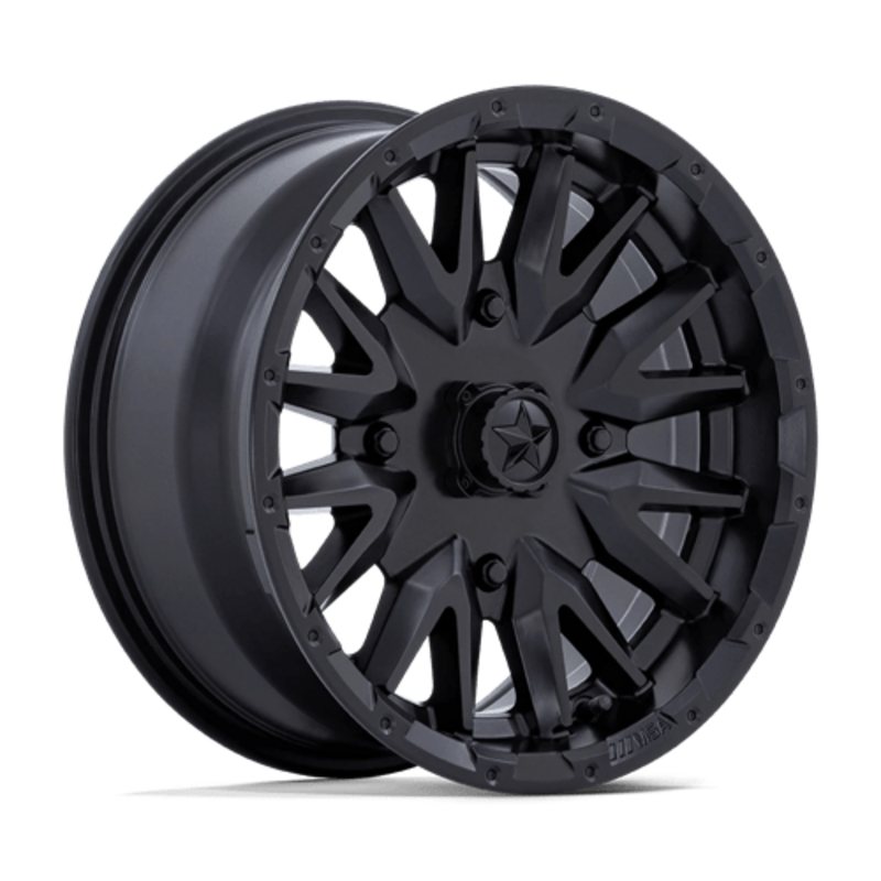 Llanta MSA Offroad M49 Creed UTV 14x7" 4x110 ET10 Flat Black