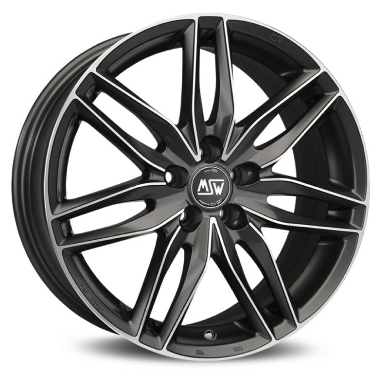 Llanta MSW 24 16x7" 4x100 ET42 Matt Gunmetal