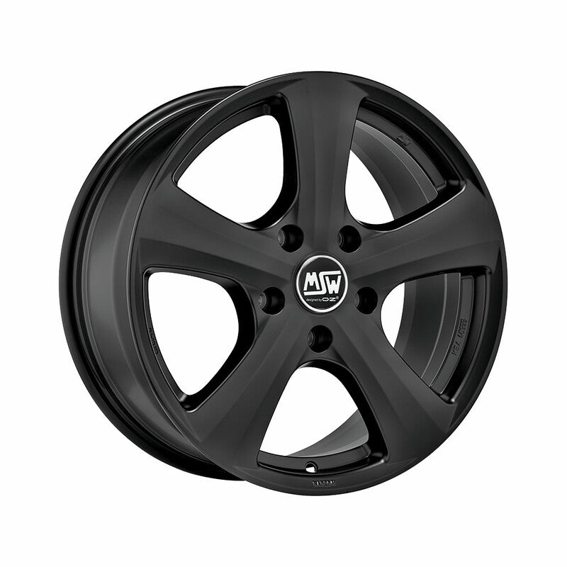 Llanta MSW 19 Van 16x6.5" 5x112 ET50 Flat Black