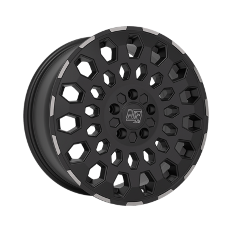 Llanta MSW 99 Van 18x7.5" 5x120 ET55 Matt Black Lip Polished