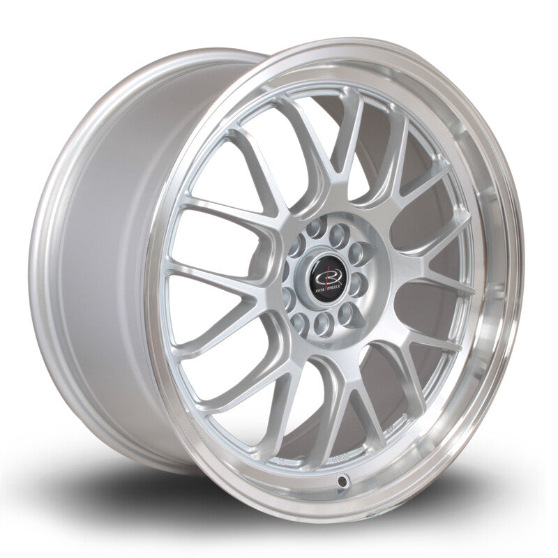 Llanta Rota MXR 18x8.5" 5x120 ET45 Silver