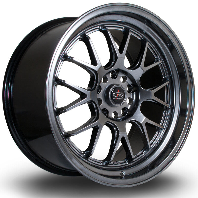 Llanta Rota MXR 18x9.5" 5x120 ET45 Hyper Black