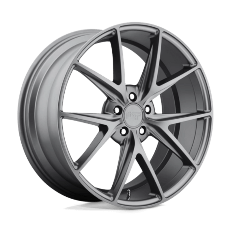 Llanta Niche M116 Misano 20x9" 5x112 ET26 Flat Gunmetal