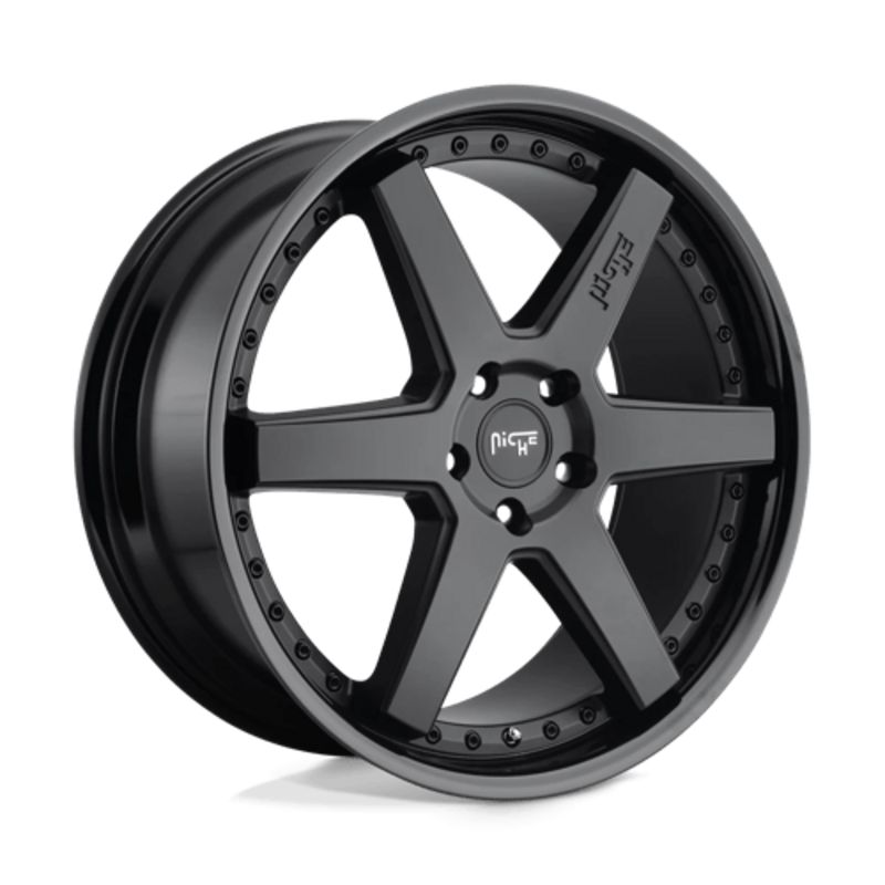 Llanta Niche M192 Altair 19x10" 5x120 ET40 Gloss & Matte Black