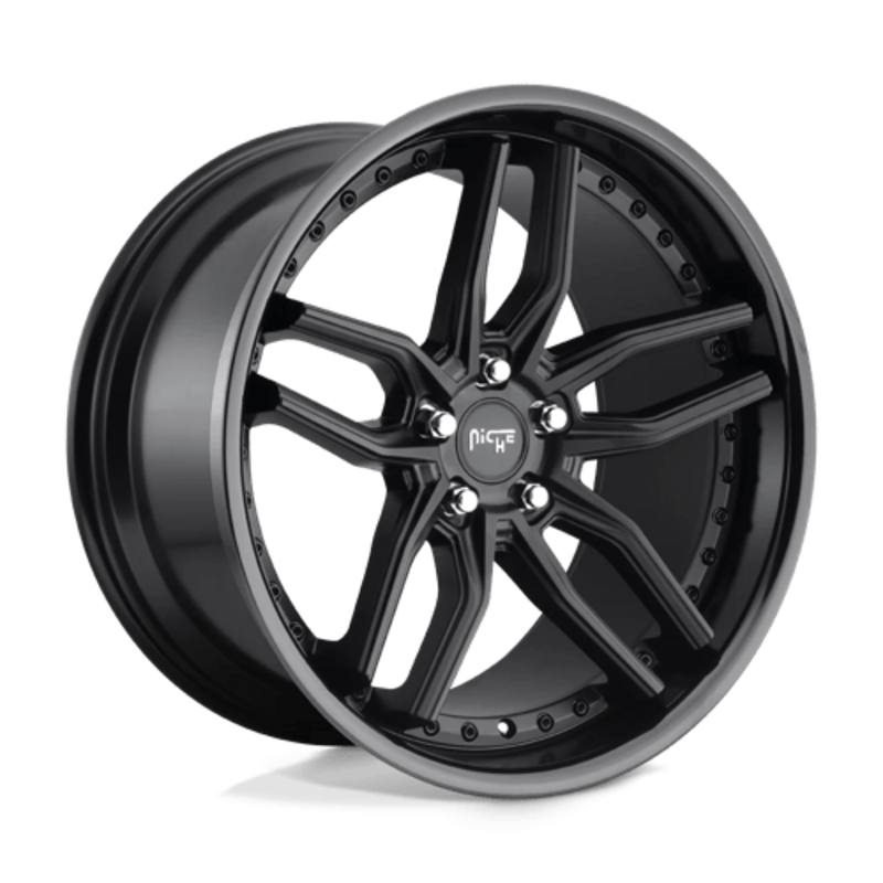 Llanta Niche M194 Methos 20x9" 5x114.3 ET35 Gloss & Matte Black
