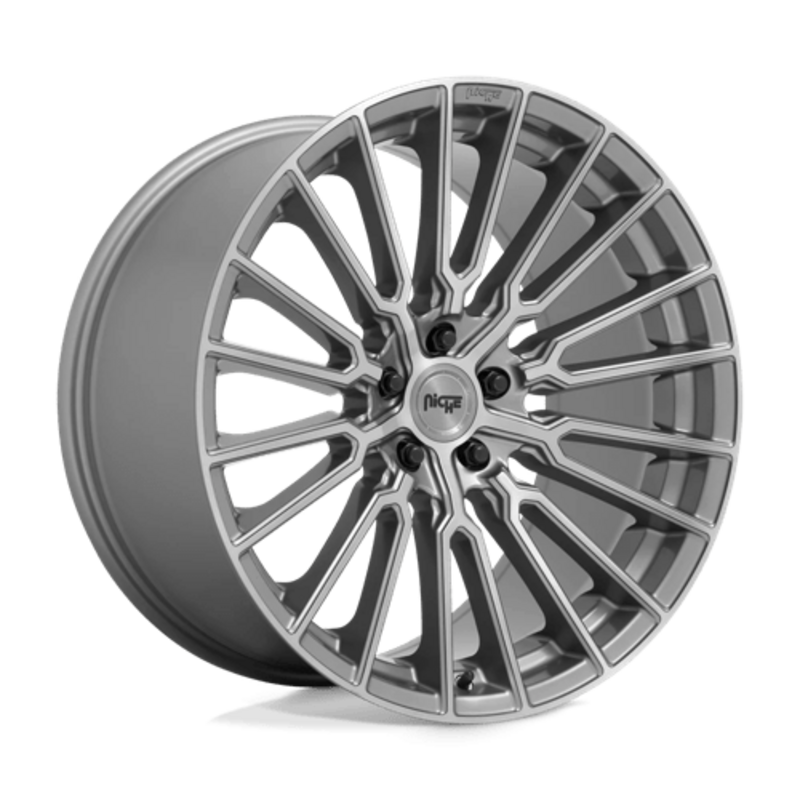 Llanta Niche M251 Premio 22x10" 5x112 ET20 Platinum Brushed