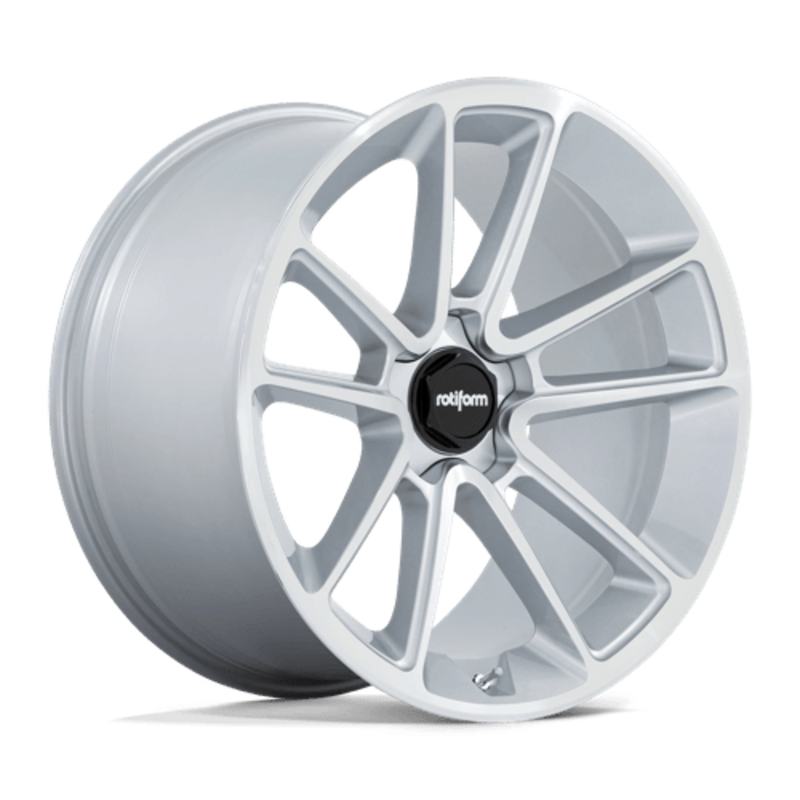Llanta Rotiform BTL 21x11" 5x130 ET55 Gloss Silver, Machined Face