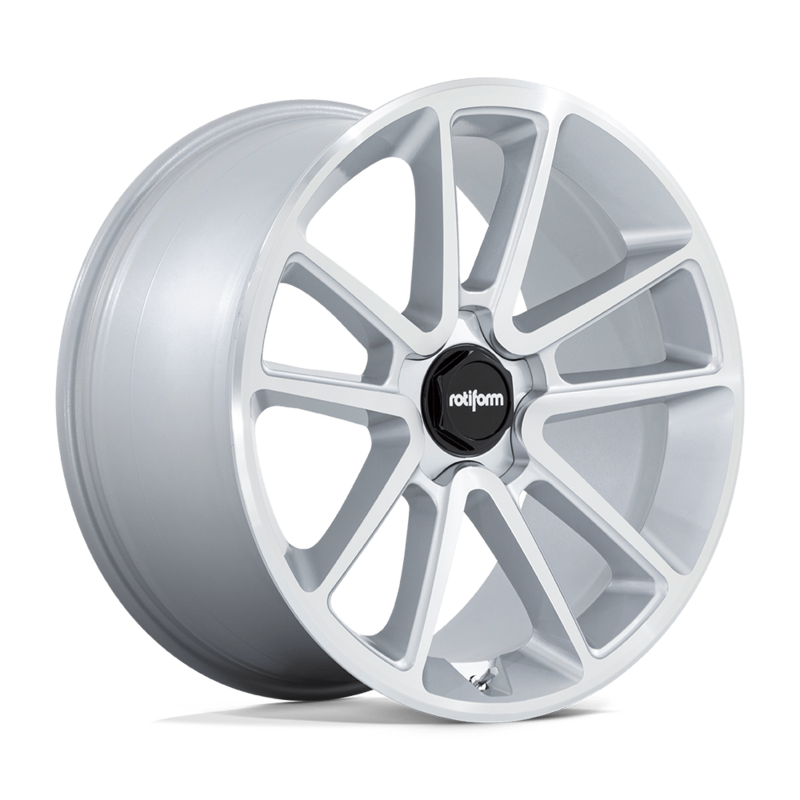 Llanta Rotiform BTL 21x10.5" 5x112 ET38 Gloss Silver, Machined Face