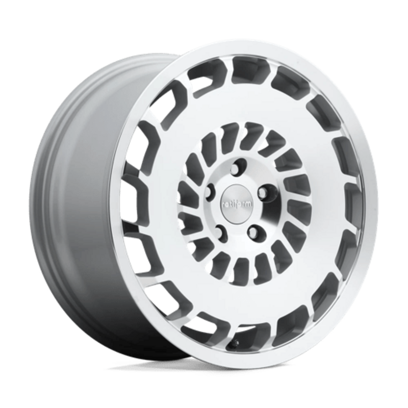 Llanta Rotiform CCV 19x8.5" 5x112 ET45 Gloss Silver Machined