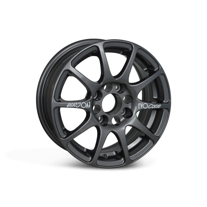 Llanta Evo Corse Sport 14x6" 4x108 ET16 Anthracite (Peugeot / Citroen)