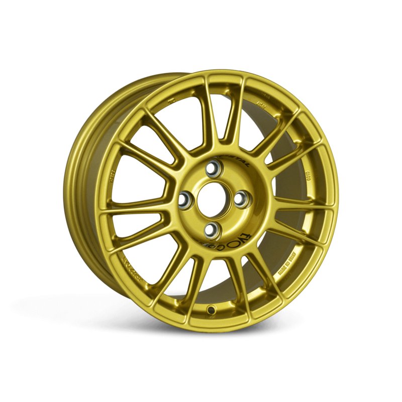 Llanta Evo Corse X3MA 15x6.5" 4x108 ET38 Gold
