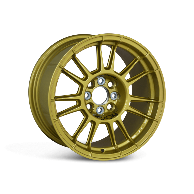 Llanta Evo Corse X3MAZero 15x8" 4x100 ET20 Gold
