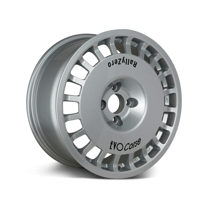 Llanta Evo Corse RallyZero 17x8" 5x114.3 ET38 Silver