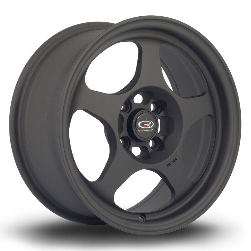 Llanta Rota Slipstream 15x7" 4x108 ET40 Flat Black