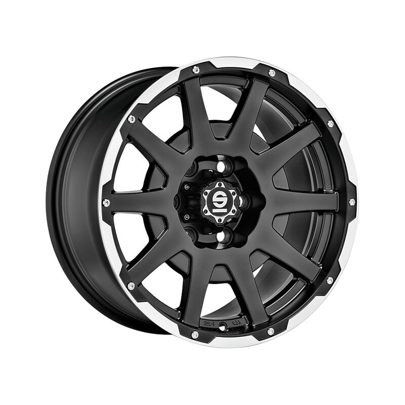 Llanta Sparco Dakar 17x7.5" 5x127 ET25 Flat Black